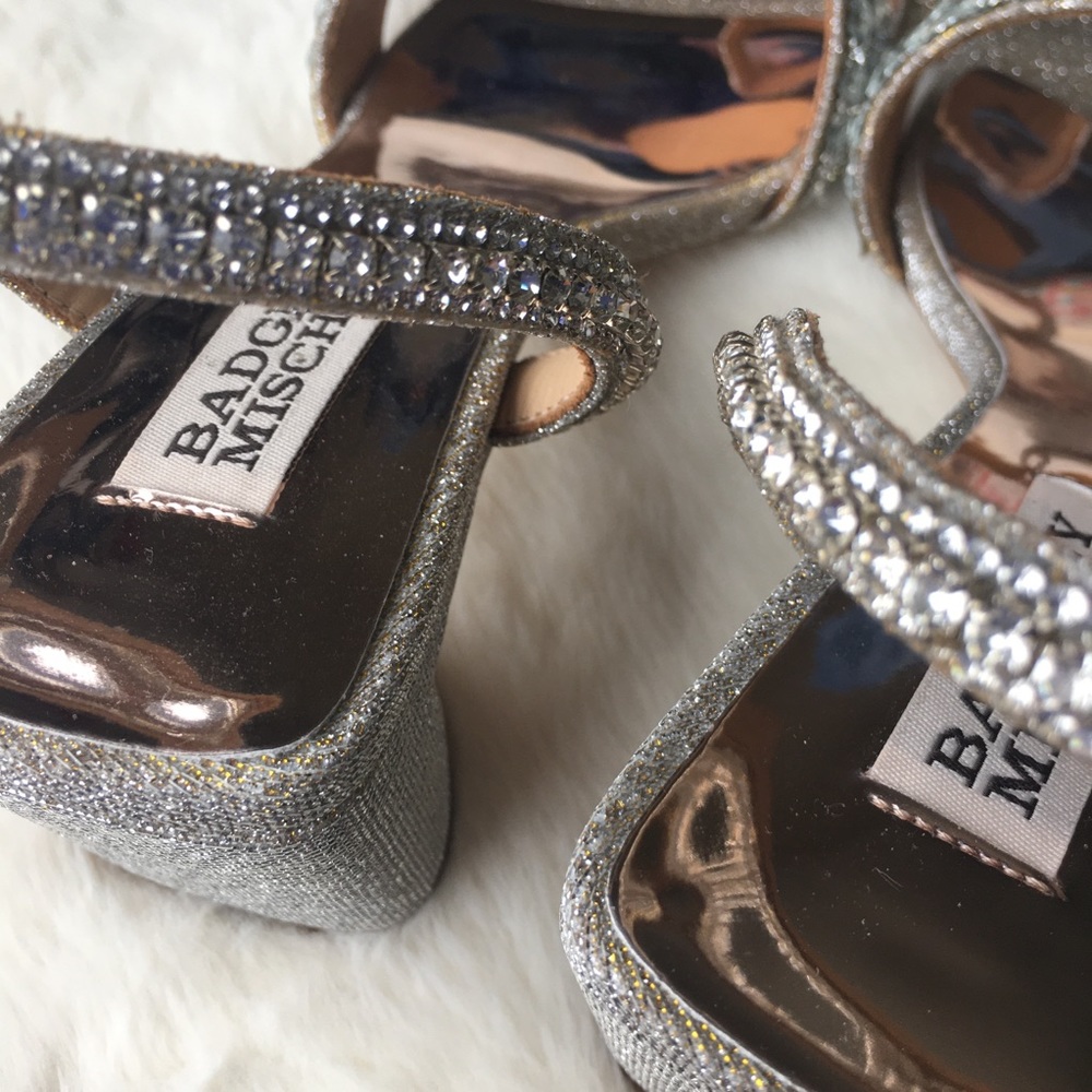 NWOB BADGLEY MISCHKA Beatrice Chunky Block Heel - Picture 10 of 14